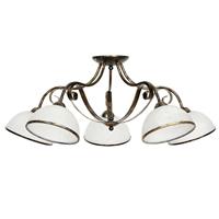 EULUNA Plafondlamp Antica in landhuisstijl, 5-lamps
