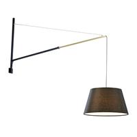 Lucande Beleza wandlamp met uittrekbare kap