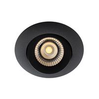 THE LIGHT GROUP SLC One 360° LED inbouwlamp dim-to-warm zwart