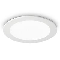 Ideallux LED plafond inbouwlamp Groove Round 3.000K 22,7cm