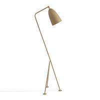 GUBI Grossmann Collection Grasshopper Floor Lamp Olive Brown