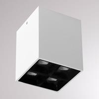 Molto Luce LOUM Liro LED plafondspot wit/zwart 34° 3.000K