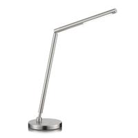 Knapstein LED tafellamp Dina-T nikkel mat, gebarenbediening