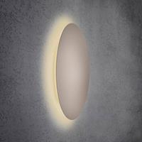 Escale Blade LED wandlamp, taupe, Ã 79 cm