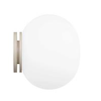 Flos Mini Glo-Ball Mirror Wandleuchte, weiß