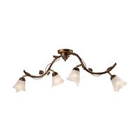 Euluna Plafondlamp Siena Florentijnse stijl gebogen 4-l.
