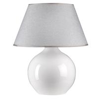 Euluna Tafellamp Sfera, hoogte 53 cm, wit/grijs