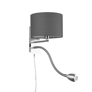 Trio international Wandlamp Hotel met leeslamp 271170211