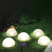 Globo LED solarlichtketting 33980, 5-lamps, wit