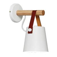 Viokef Wandlamp Vetra met stalen kap, wit