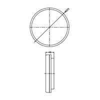 Deko-Light LED plafondlamp Altais, IP54, Ø 22 cm