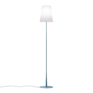 Foscarini -   Leeslamp Birdie Blauw  Polycarbonaat