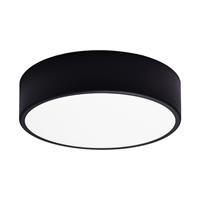 TEMAR LIGHTING Plafondlamp Cleo, Ø 30 cm, zwart