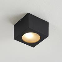 Arcchio Nieva downlight, G9, zwart, hoekig