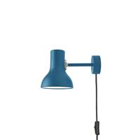 Anglepoise Type 75 Mini wand, stekker, uienblauw