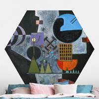 Klebefieber Hexagon Fototapete selbstklebend Wassily Kandinsky - Kreuzform