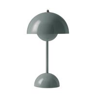 &Tradition Flowerpot VP9 Table Lamp Portable Stone Blue