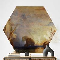 Klebefieber Hexagon Fototapete selbstklebend William Turner - Odysseus