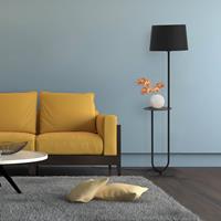 Aluminor Duo vloerlamp met legtafel
