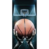 Basketbal Strandlaken - 70 X 140 Cm - Multi