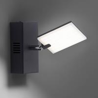 Pure Mira LED-Wandleuchte mit Remote, CCT, schwarz