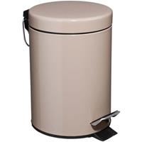 5five - Metall mülleimer taupe 3 l - 5 five simply smart - Maulwurf