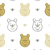 Disney Papierbehang Bee Winnie the Pooh