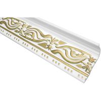 2 Meter | Zierleiste Zierprofil Deckenleiste | 46x89mm | M-24 GOLD