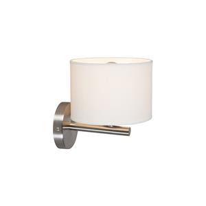 Qazqa Moderne Wandlamp Wit Rond - Vt 1