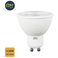 EDM Dichroitische Birne gu10 smd 550 Lumen 7w Öffnung 120º 3200k warmes Licht  98252