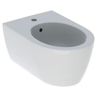 KERAMAG Geberit iCon Wandbidet mit Überlauf, geschlossene Form, weiß, 501898, Farbe: weiß/KeraTect - 501.898.00.8