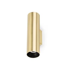 FARO BARCELONA STAN Wandleuchte Gold-Satin 2xGU10