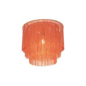 QAZQA Plafondlamp franxa - Roze - Oosters - D 350mm