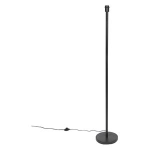 QAZQA Vloerlamp simplo - Zwart - Modern - D 255mm