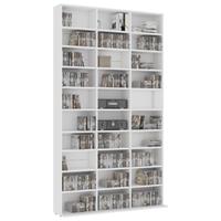 VidaXL Cd-kast 102x16x177,5 Cm Bewerkt Hout Wit