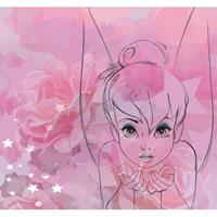 ART FOR THE HOME Disney - Fototapete - Tinkerbell Wasserfarben - Rosa - 300x280cm