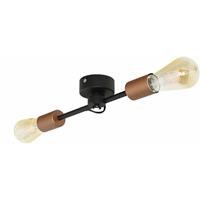 Nowodvorski Wandlamp Sticks zwart met goud 6267