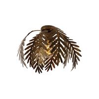QAZQA Vintage Deckenleuchte Gold 34 cm - Botanica