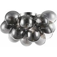 MAYTONI DECORATIVE LIGHTING Moderne Deckenleuchte aus Metall, 4-flammig, Rauchglas, 4 X G9 (28W)