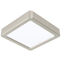 Eglo Vierkante plafondlamp Fueva 5 RVS 99252