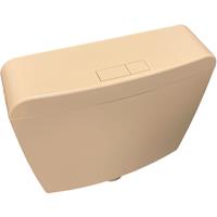 Topazio Bahama Beige Spülkasten Aufputzspülkasten 2-Weg-Spülung-Funktion 3/9L