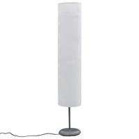 vidaXL Vloerlamp met standaard E27 121 cm wit