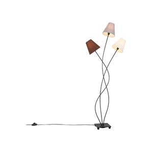 QAZQA Vloerlamp melis - Wit - Modern - L 480mm
