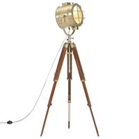 VIDAXL Stativlampe Massivholz Mango 165 cm