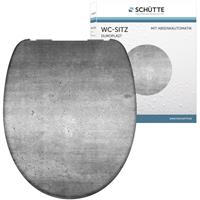 SCHÜTTE Toiletbril met soft-close INDUSTRIAL GREY