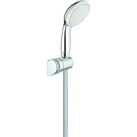 GROHE Wandhalterset 100 TEMPESTA 2 Strahlarten mit Durchflusskonstanthalter 5,7 l/min chrom 2760110E - 