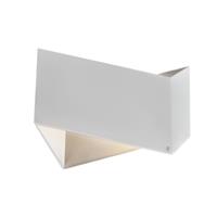 QAZQA Set van 2 design wandlampen wit - Fold