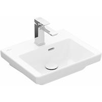 Villeroy & Boch Subway 3.0 Fontein 450 x 370 x 145 mm, Wit Alpin, met overloop, ongeslepen