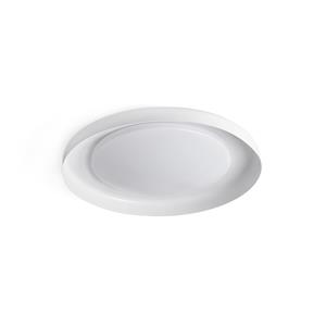 FARO BARCELONA LED Deckenleuchte DOLME Ø 40cm 24W Weiß
