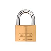 ABUS Cilinderhangslot | breedte slotlichaam 60 mm | messing gelijksluitend 2715 | 1 stuk - 2496 2496a